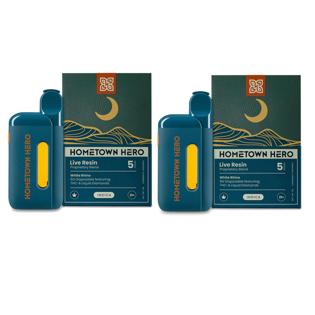 HOMETOWN HERO LIVE RESIN 5G THCA DISPOSABLE