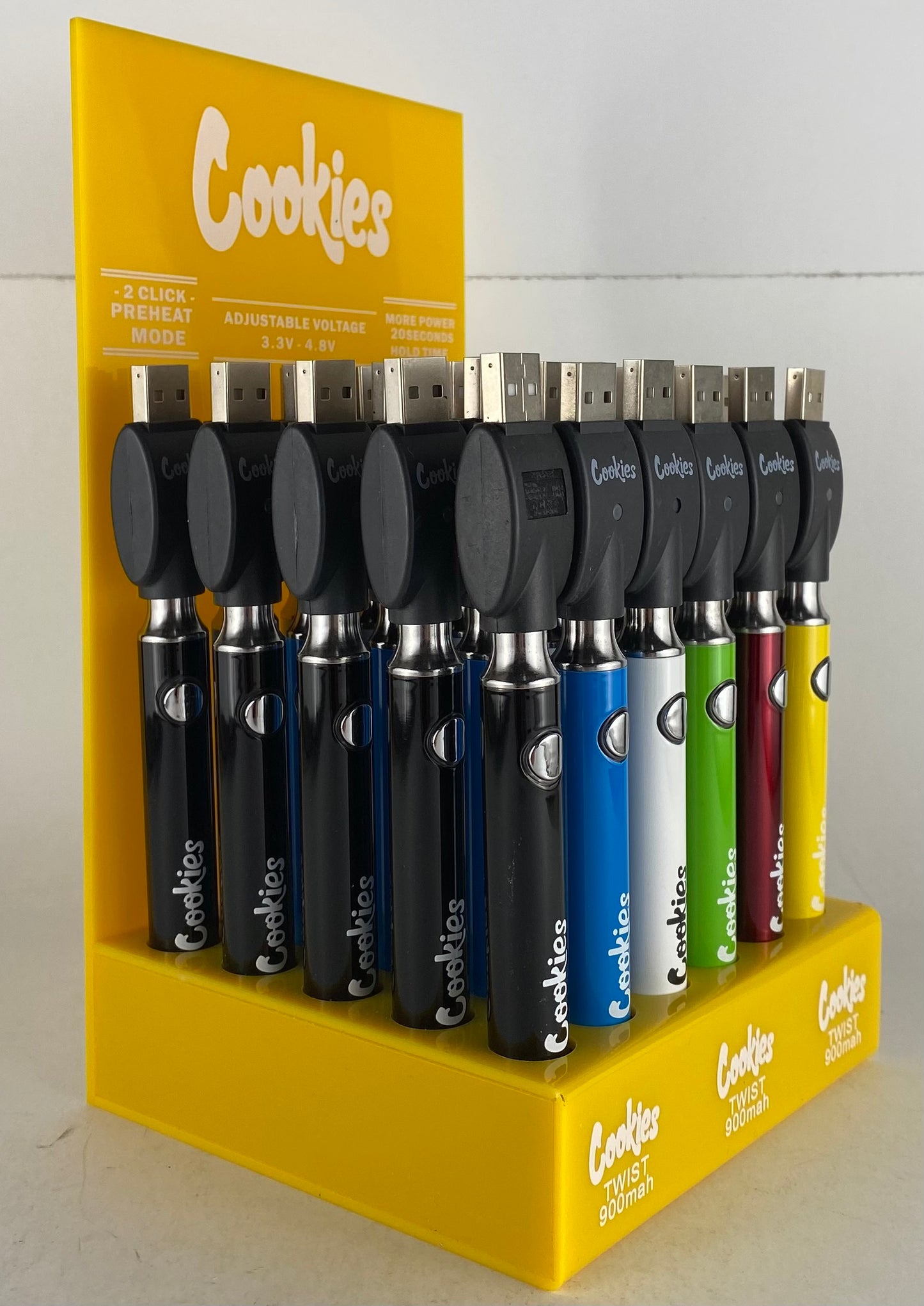 TWIST 510 BATTERY 900MAH DISPLAY 30CT