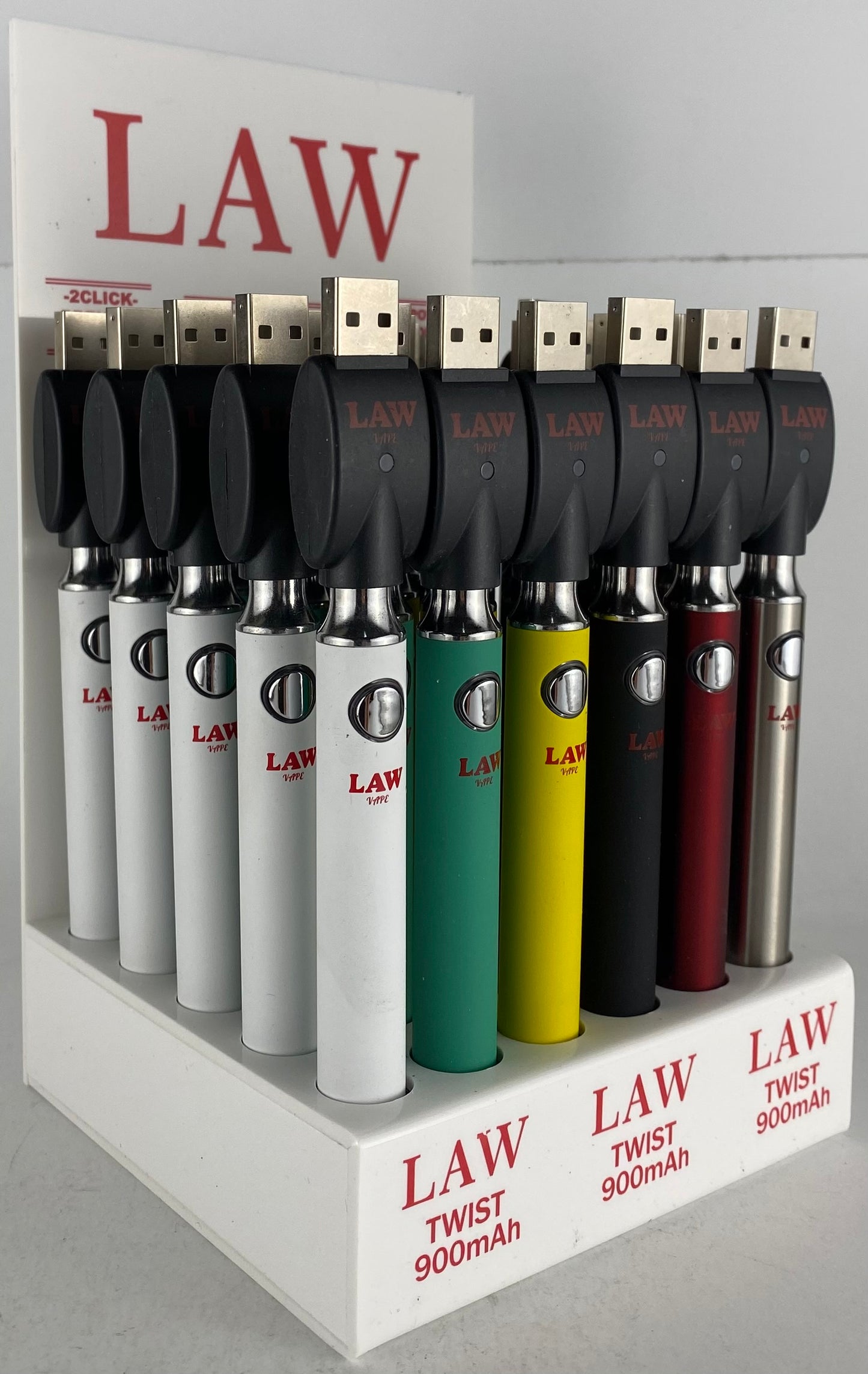 TWIST 510 BATTERY 900MAH DISPLAY 30CT