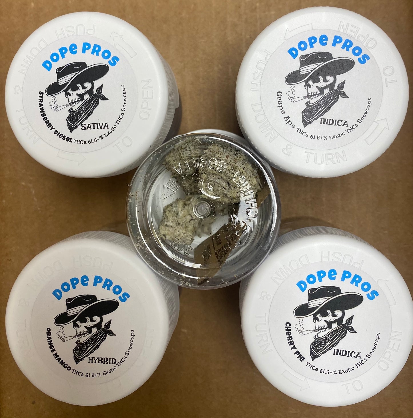 DOPE PROS SNOWCAPS 3.5G 61.50%thca