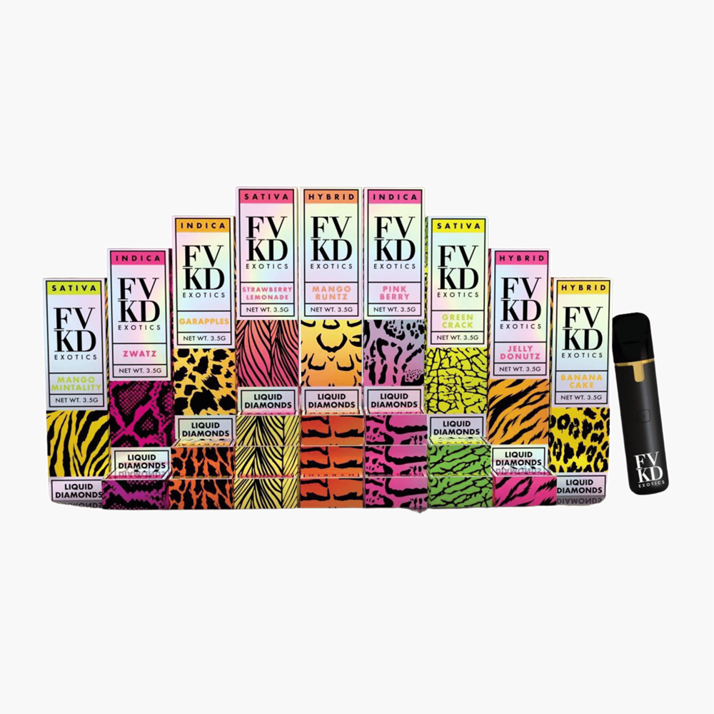 FVKD THC-A LIQUID DIAMONDS 3.5G DISPOSALS 6PK