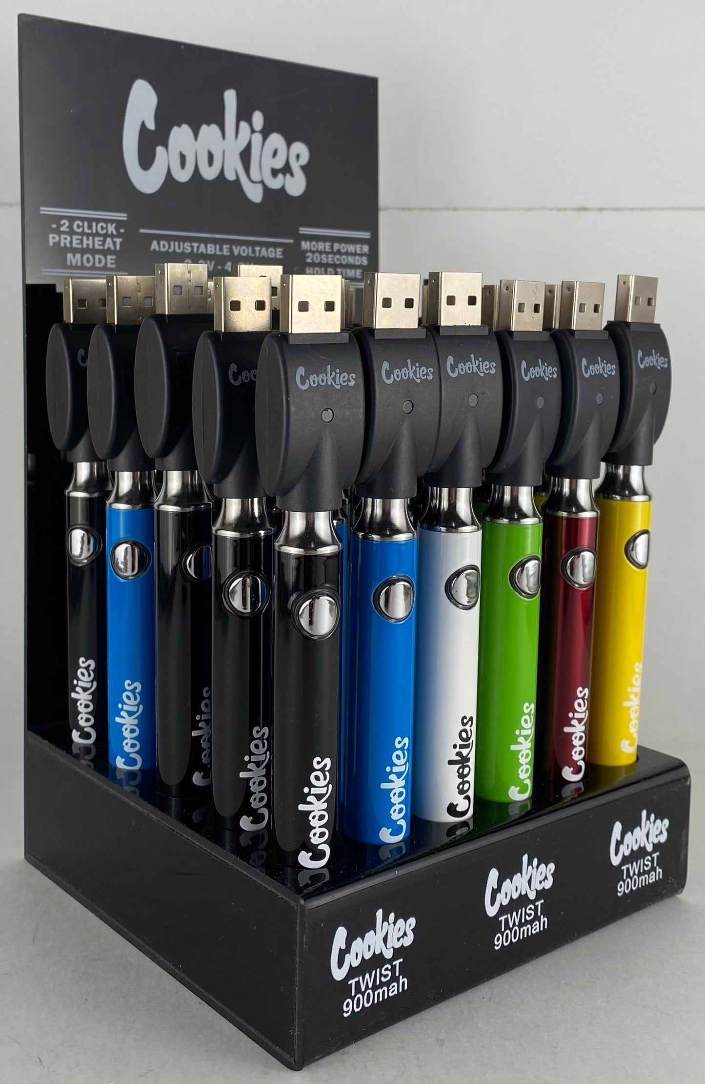 TWIST 510 BATTERY 900MAH DISPLAY 30CT