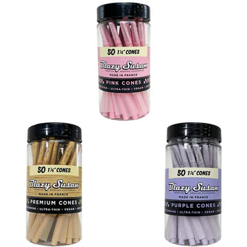 BLAZY SUSAN CONES JARS 50CT