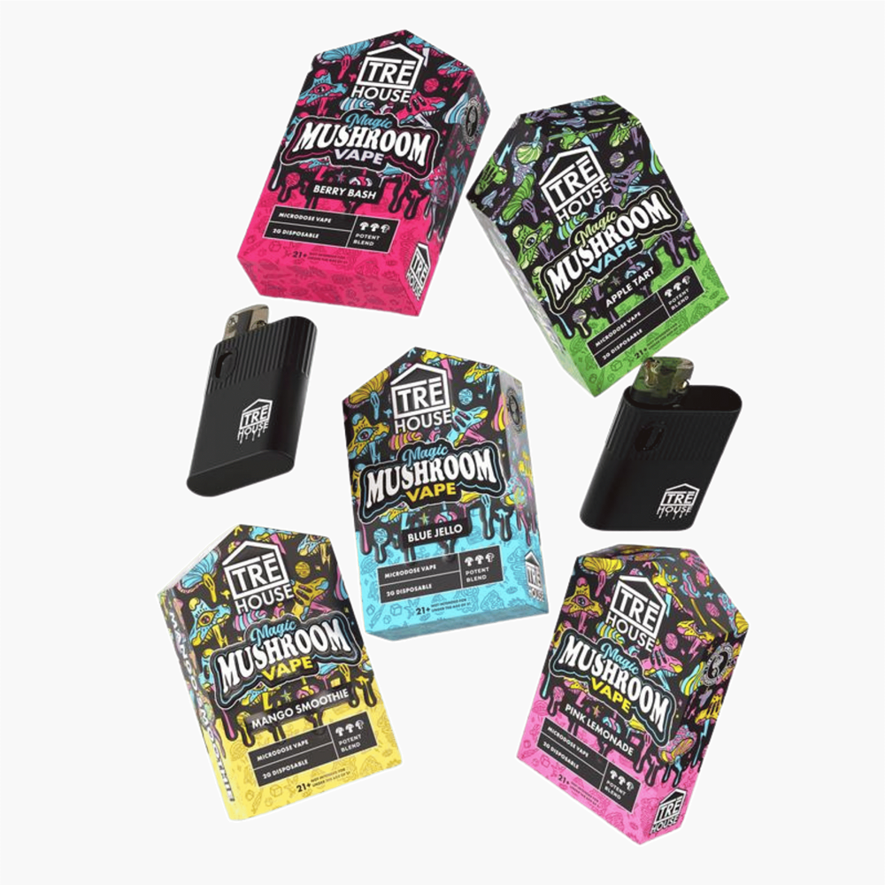 TRE HOUSE MAGIC MUSHROOM VAPE 2G 6CT