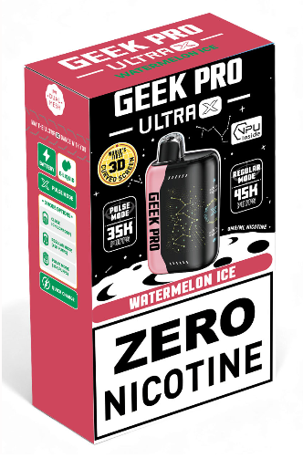 GEEK PRO ULTRA X 45K PUFFS DISPOSABLE 5CT (0% NICOTINE)