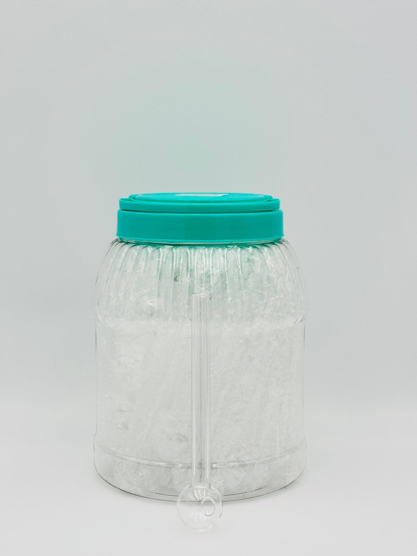6" CLEAR SOFT GLASS IN JAR 30CT