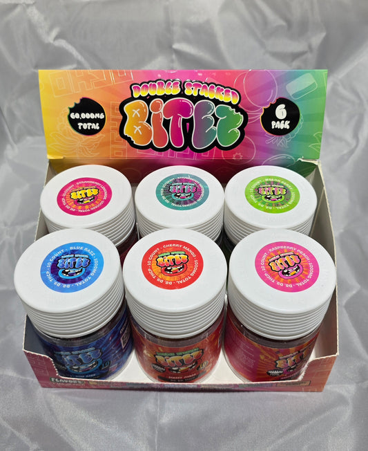 BITEZ DOUBLE STACKED 1000MG GUMMIES JAR 10CT