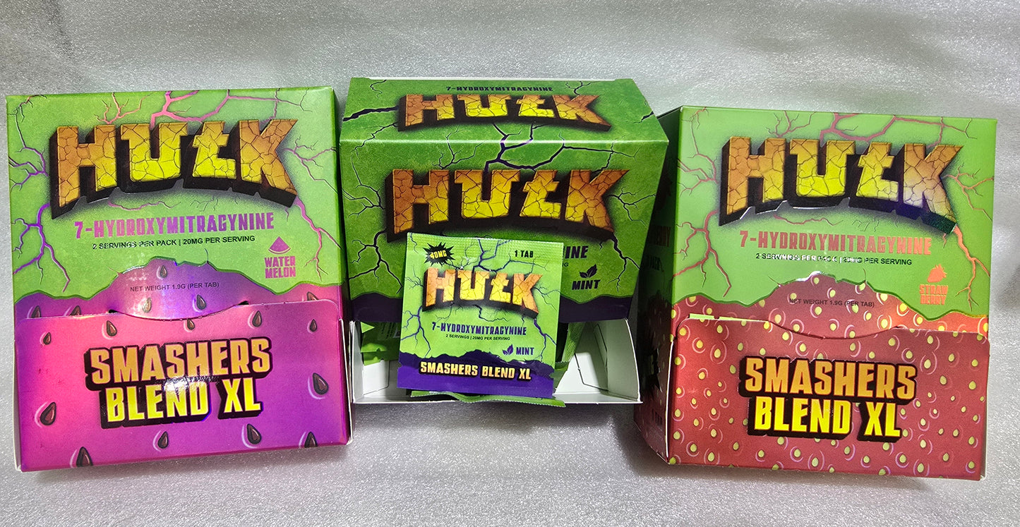 HULk 40MG 7-HYDROXYMITRAGYNINE 1PK, 30CT.