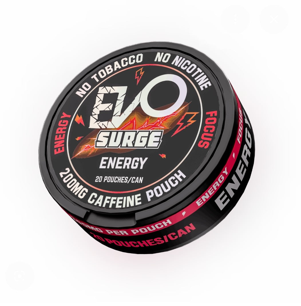 EVO SURGE 200MG CAFFEINE POUCH 20CT