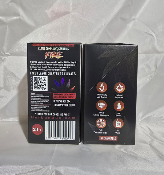 FYRE 2G THCA LIVE RESIN DISPOSABLE 5CT