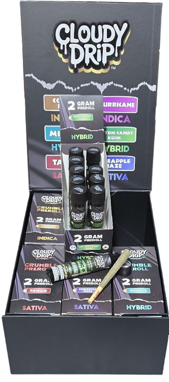 CLOUDY DRIP 2G THC-P CRUMBLE PRE ROLL 10CT