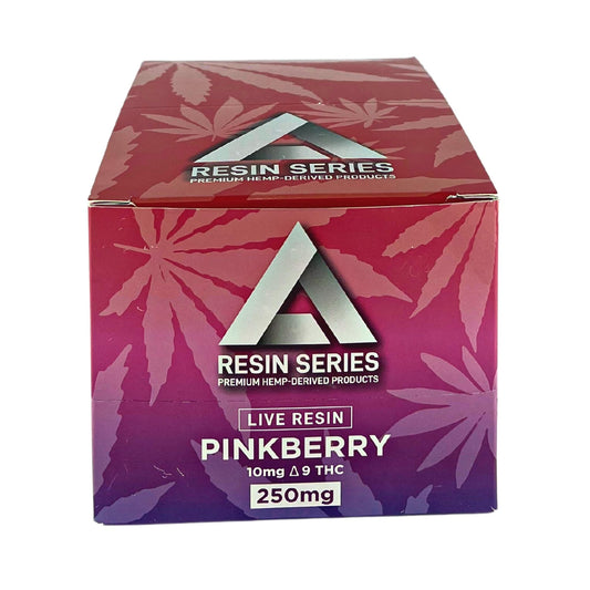 DELTA EXTRAX RESIN SERIES DELTA 9 LIVE RESIN GUMMIES - 250MG 25 CT/JAR (10 MG / PC)