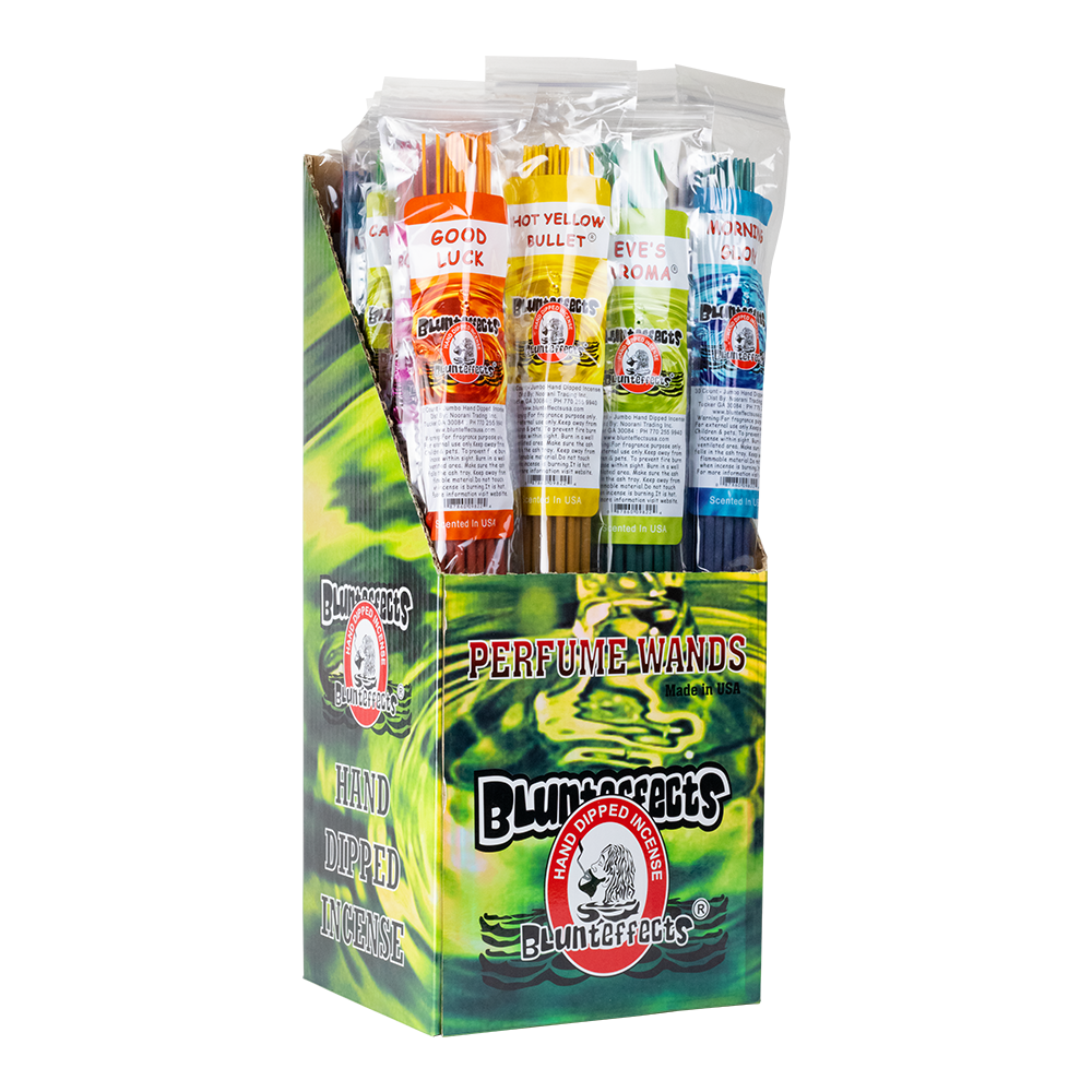 BLUNT EFFECTS JUMBO HAND-DIPPED INCENSE DISPLAY (24 CT/ 30 STICKS/PACK)