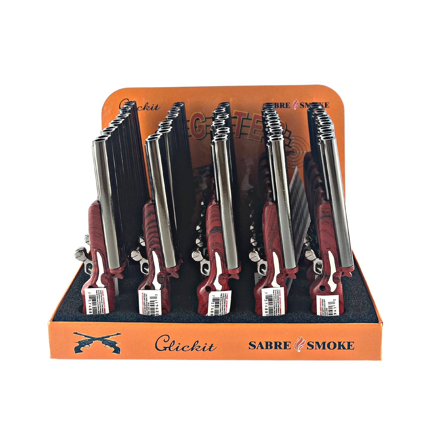 DBL SHOTGUN LIGHTERS - 24 COUNT / BOX