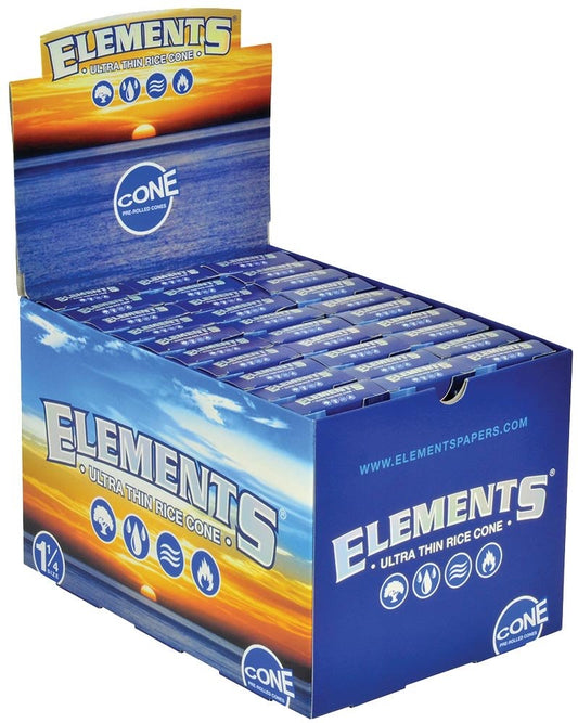 ELEMENTS CONES 1 1/4 6PK