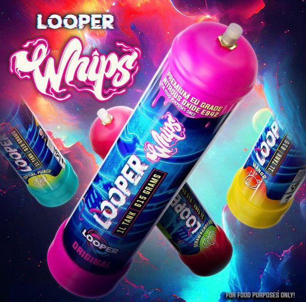 LOOPER WHIPS 615G N20 TANKS 6CT