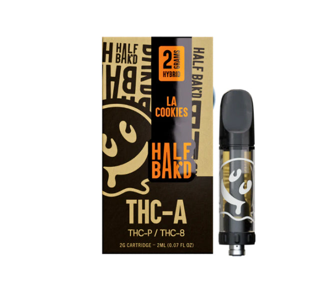 HALF BAK`D THCA CARTRIDGE 5 CT