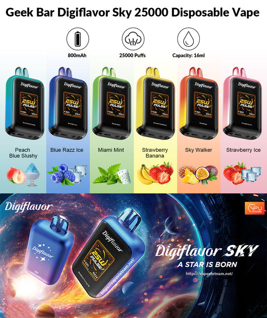 Digiflavor Sky 25K Disposable