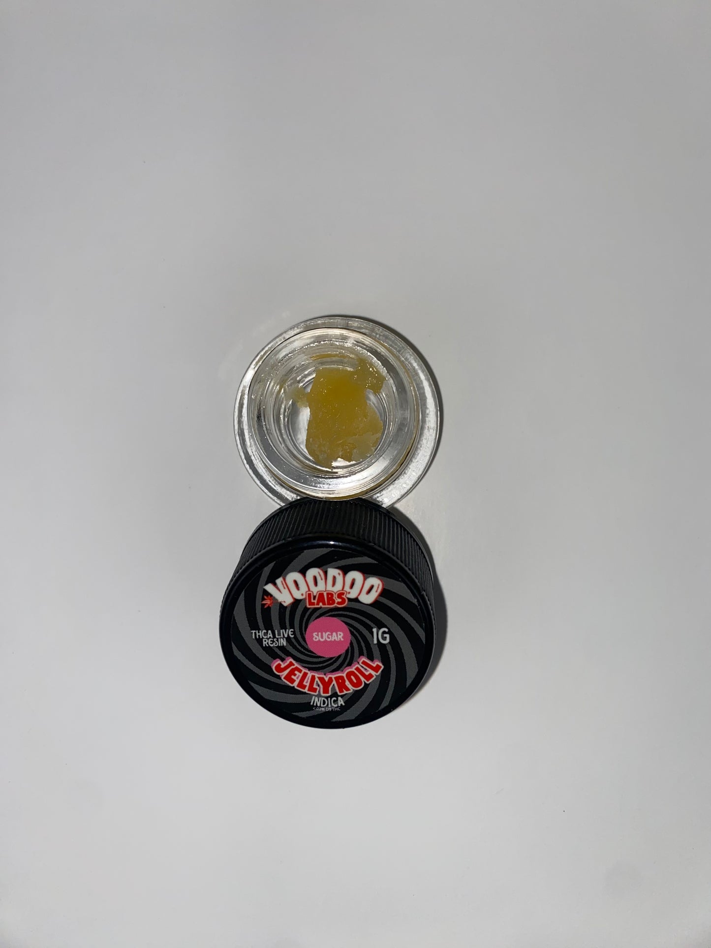 VOODOO DABS 1G THCA LIVE RESIN IN Glass Jar