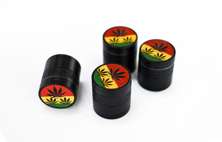 RASTA LEAF GRINDER 4PC 40.5X44MM 12CT