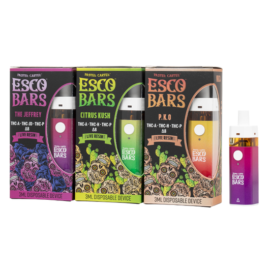 ESCO BARS 3ML THC-A THC-H THC-P DELTA-8