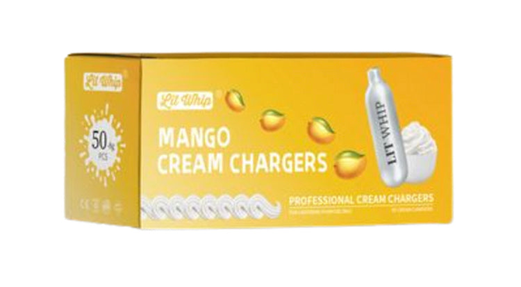 LIT WHIP CREAM CHARGERS 12CT 50PK