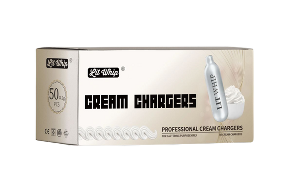 LIT WHIP CREAM CHARGERS 12CT 50PK