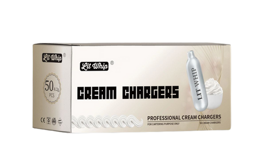 LIT WHIP CREAM CHARGERS 12CT 50PK