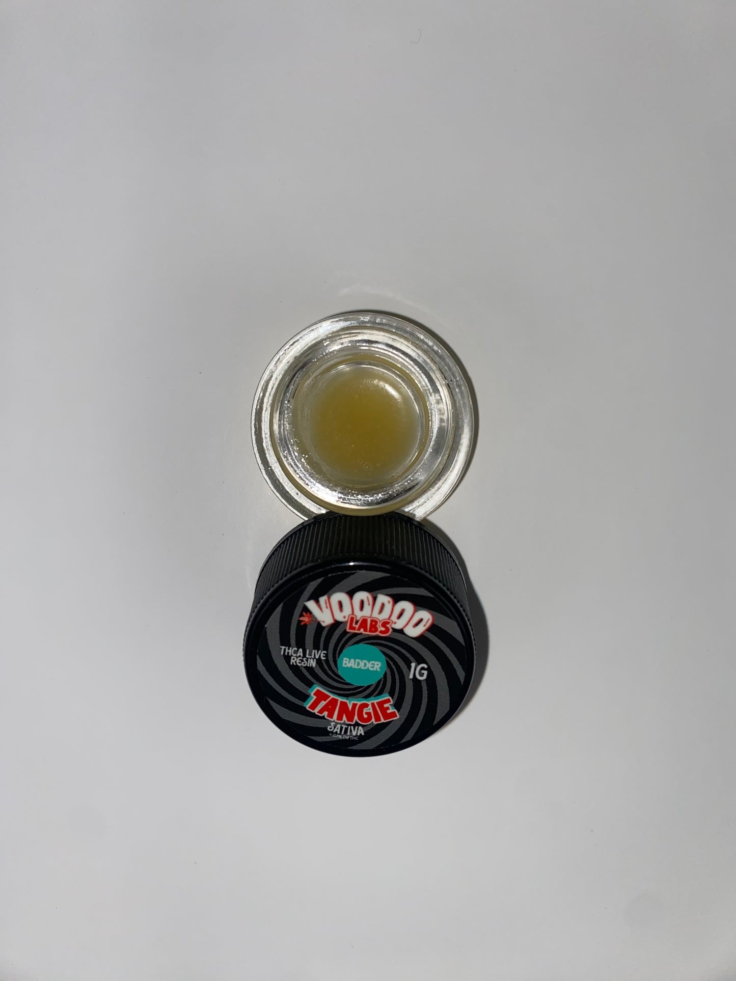 VOODOO DABS 1G THCA LIVE RESIN IN Glass Jar