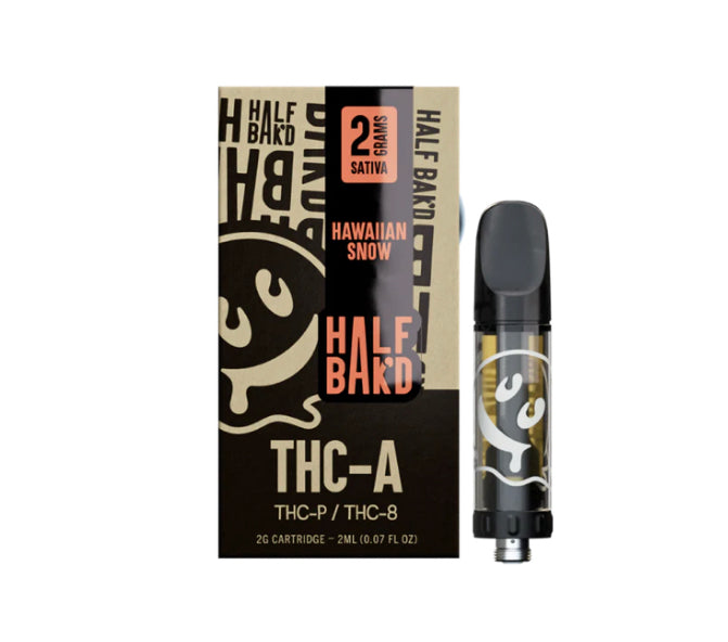 HALF BAK`D THCA CARTRIDGE 5 CT