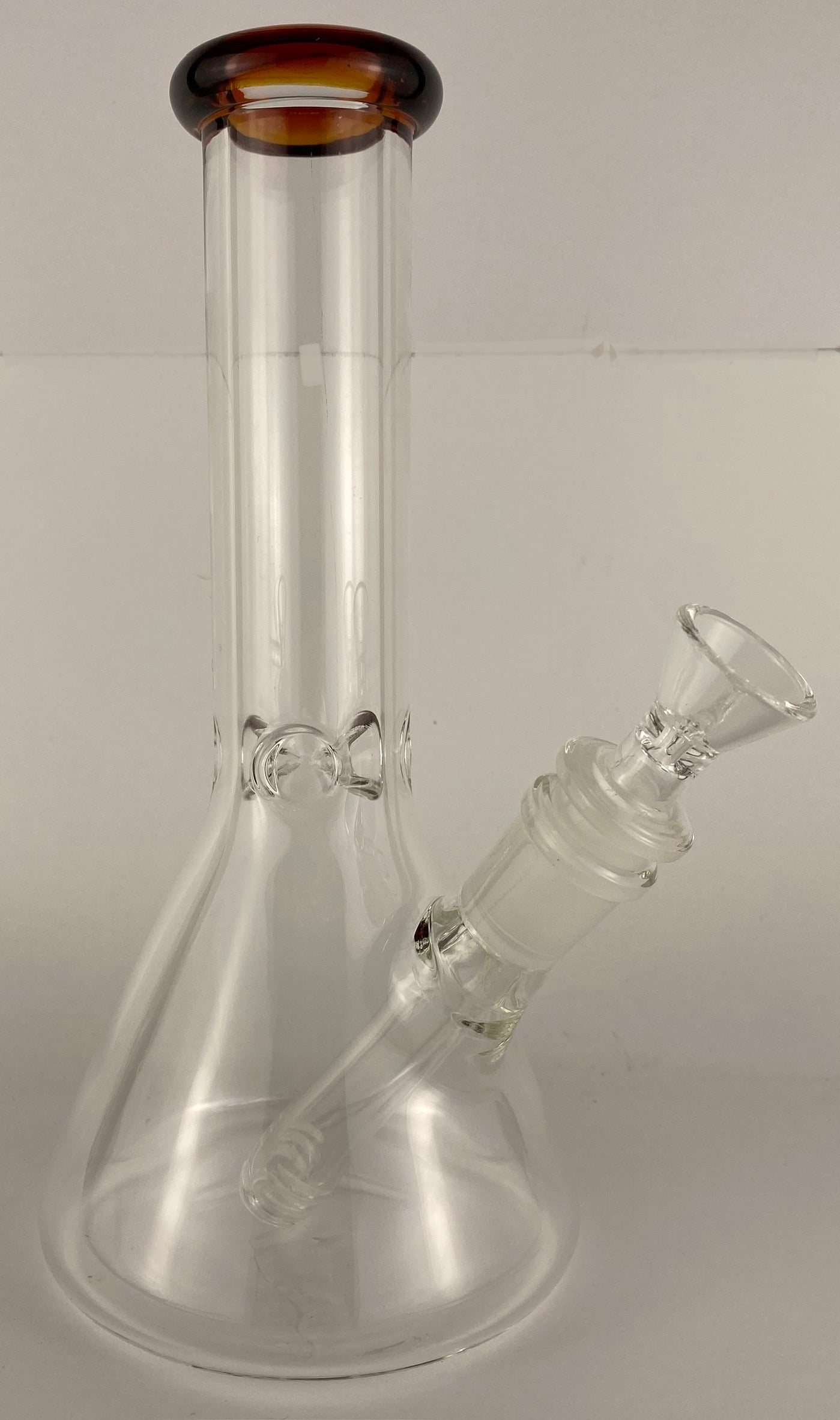 COLOR RIM CH CLEAR WATER PIPE 8''