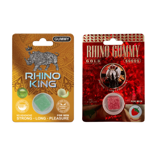 Rhino King Gummy STRAWBERRY 24CT