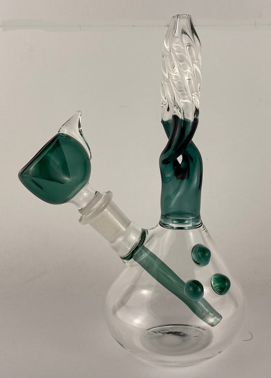 CH TWISTED OCHO BEAKER WATER PIPE 7"