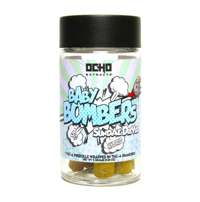 OCHO BABY BOMBERS THC-A DIAMONDS IN A JAR