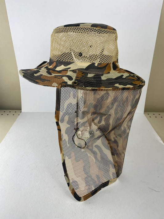 LAWN HAT W/FLAP