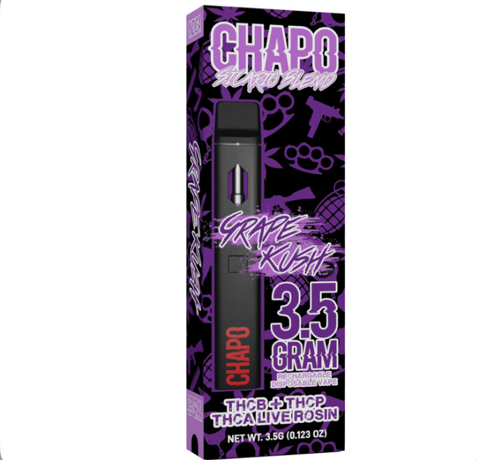 CHAPO SICARIO BLEND 3.5G DISPOSABLE 6CT