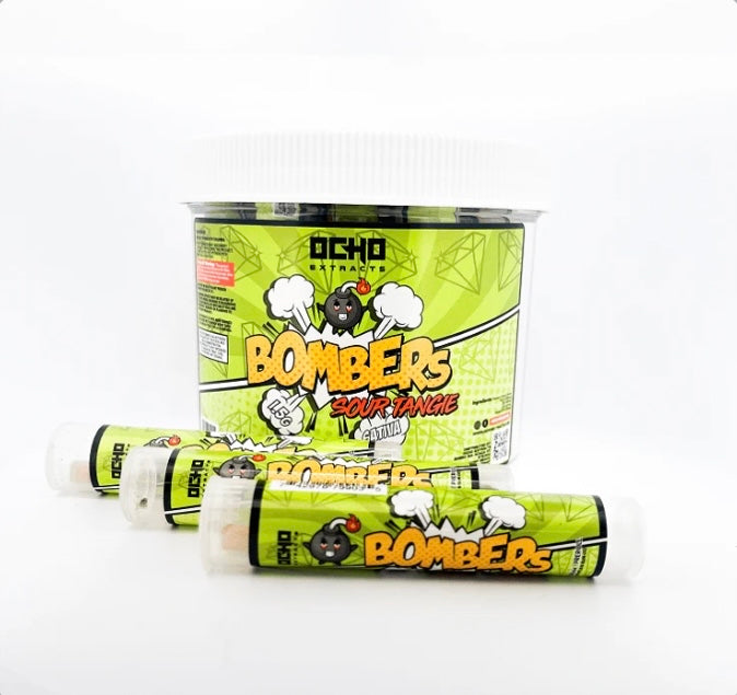 OCHO BOMBERS 1.5G PRE-ROLLS THC-A DIAMONDS JAR 25CT