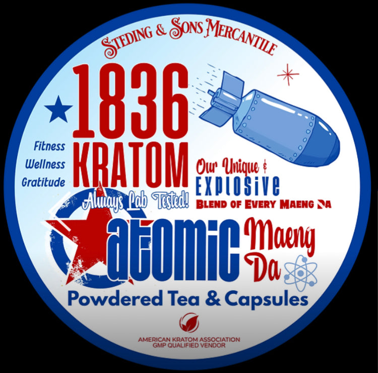 1836 KRATOM CAPSULE TIN 50CT