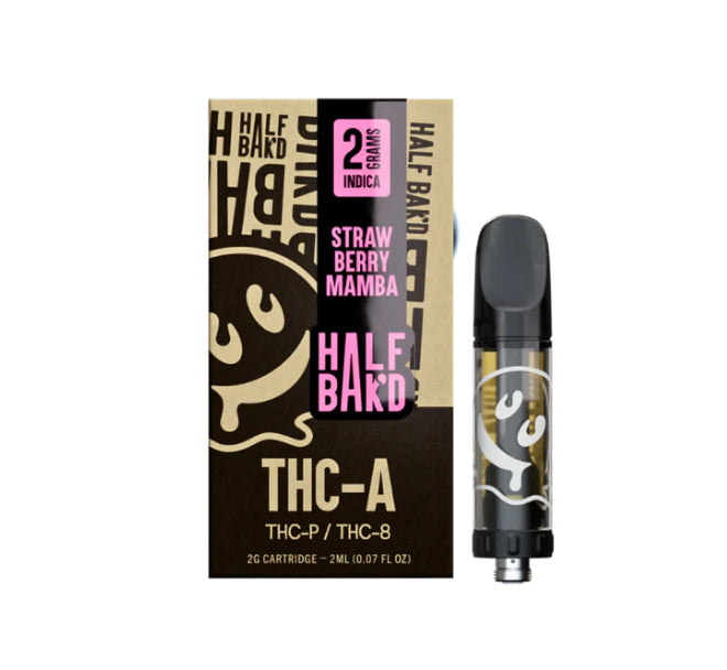 HALF BAK`D THCA CARTRIDGE 5 CT