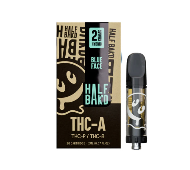 HALF BAK`D THCA CARTRIDGE 5 CT