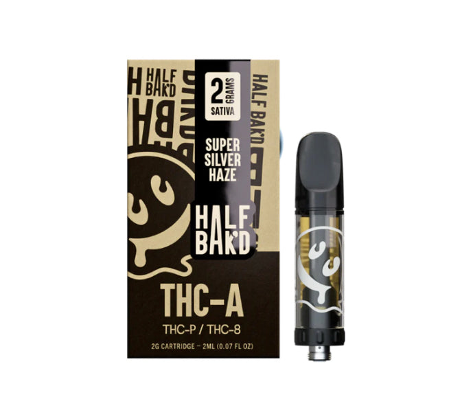 HALF BAK`D THCA CARTRIDGE 5 CT