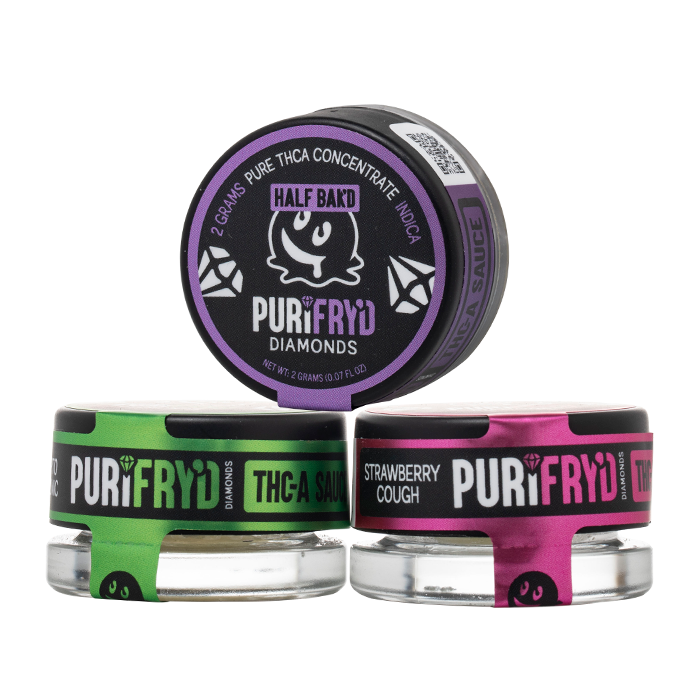 HALF BAKD PURIFRY'D THCA 2G DIAMONDS