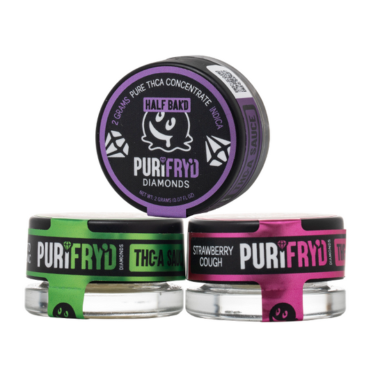 HALF BAKD PURIFRY'D THCA 2G DIAMONDS