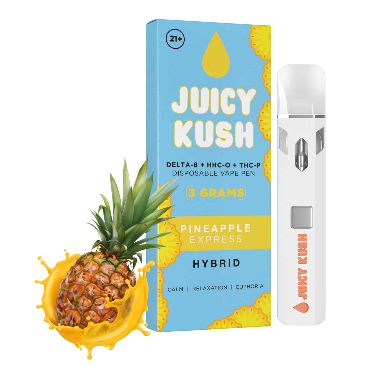 JUICY KUSH D8 BLEND 3G DISPOSABLE 10CT