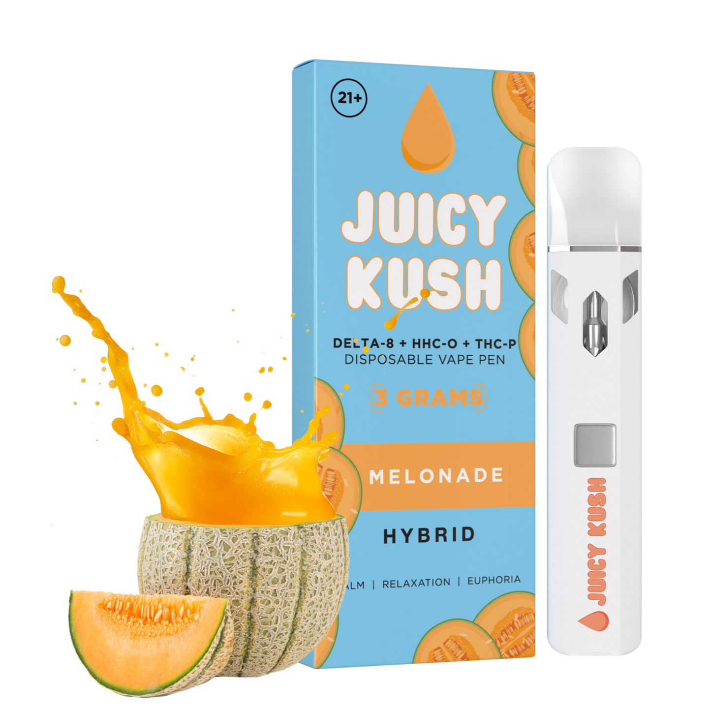 JUICY KUSH D8 BLEND 3G DISPOSABLE 10CT