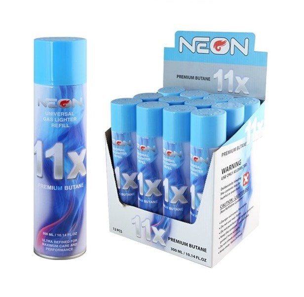 NEON BUTANE 300ML, 12CT