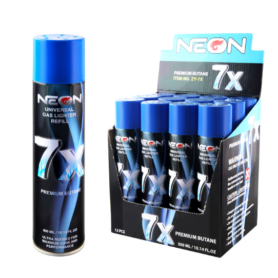 NEON BUTANE 300ML, 12CT