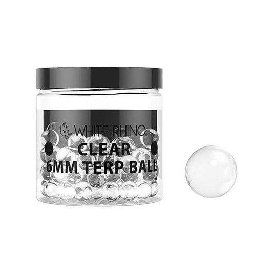 WHITE RHINO CLEAR TERP BALL 50CT JAR