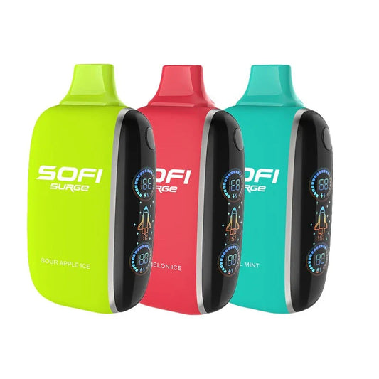 Sofi Surge 25K Zero Nicotine Disposable 22mL (5/Pack)