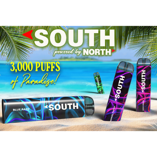 SOUTH 3K NICOTINE DISPOSABLE 10CT